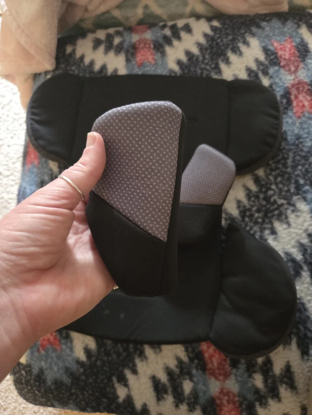 Infant baby car seat pad and strap covers